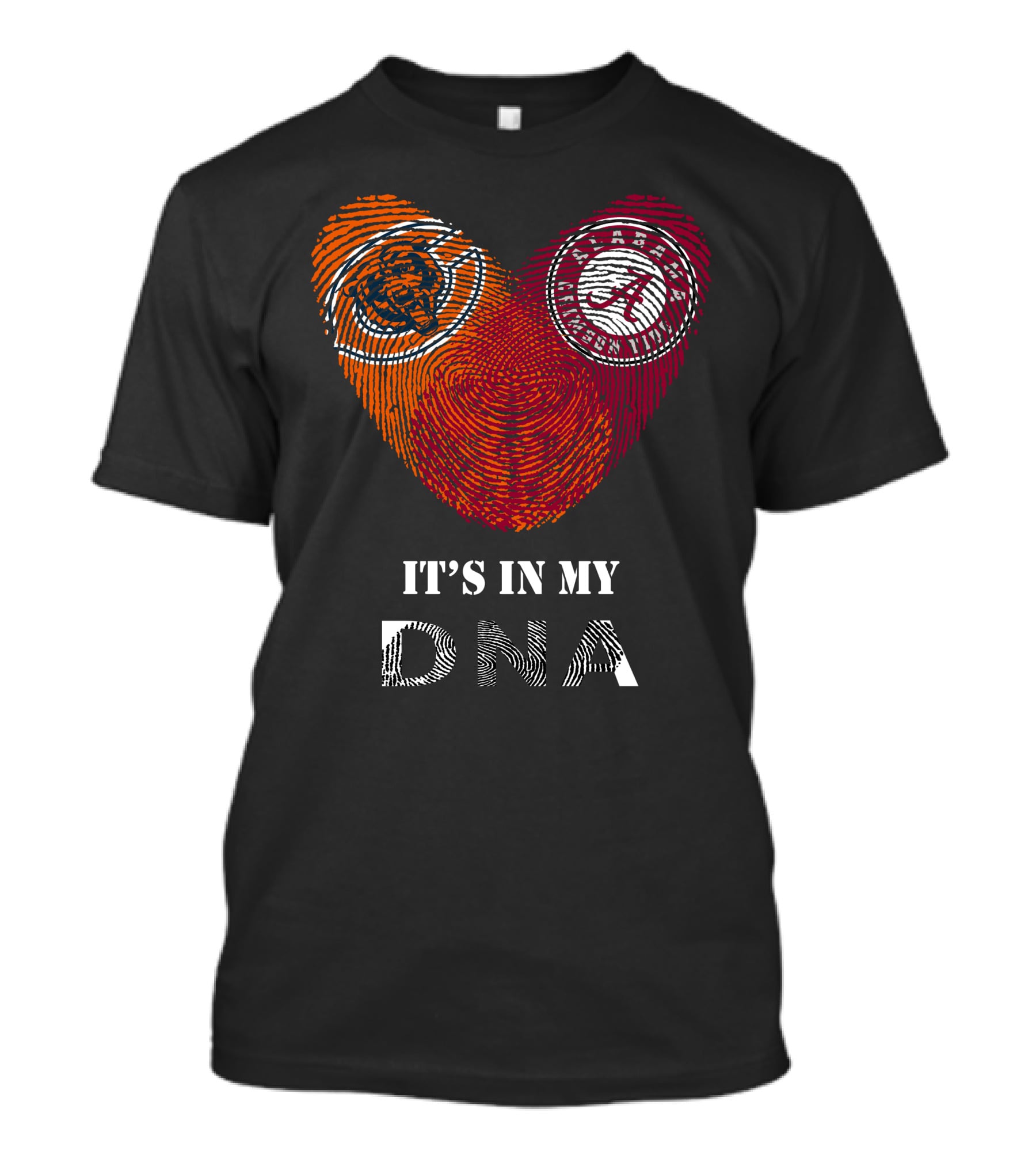 Chicago Bears Alabama Crimson Tide It's In My Dna T-Shirt