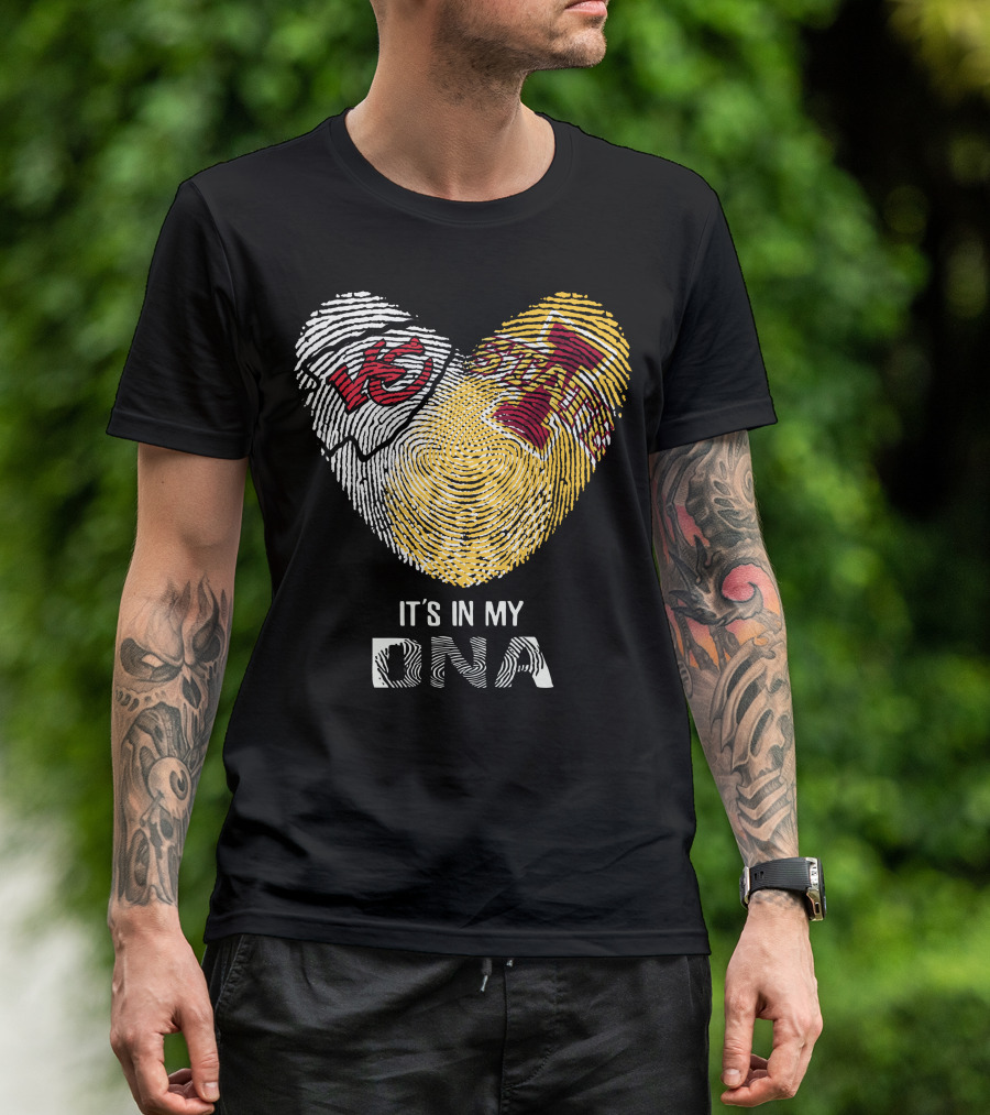 Kansas City Chiefs Iowa State It's In My DNA T-Shirt