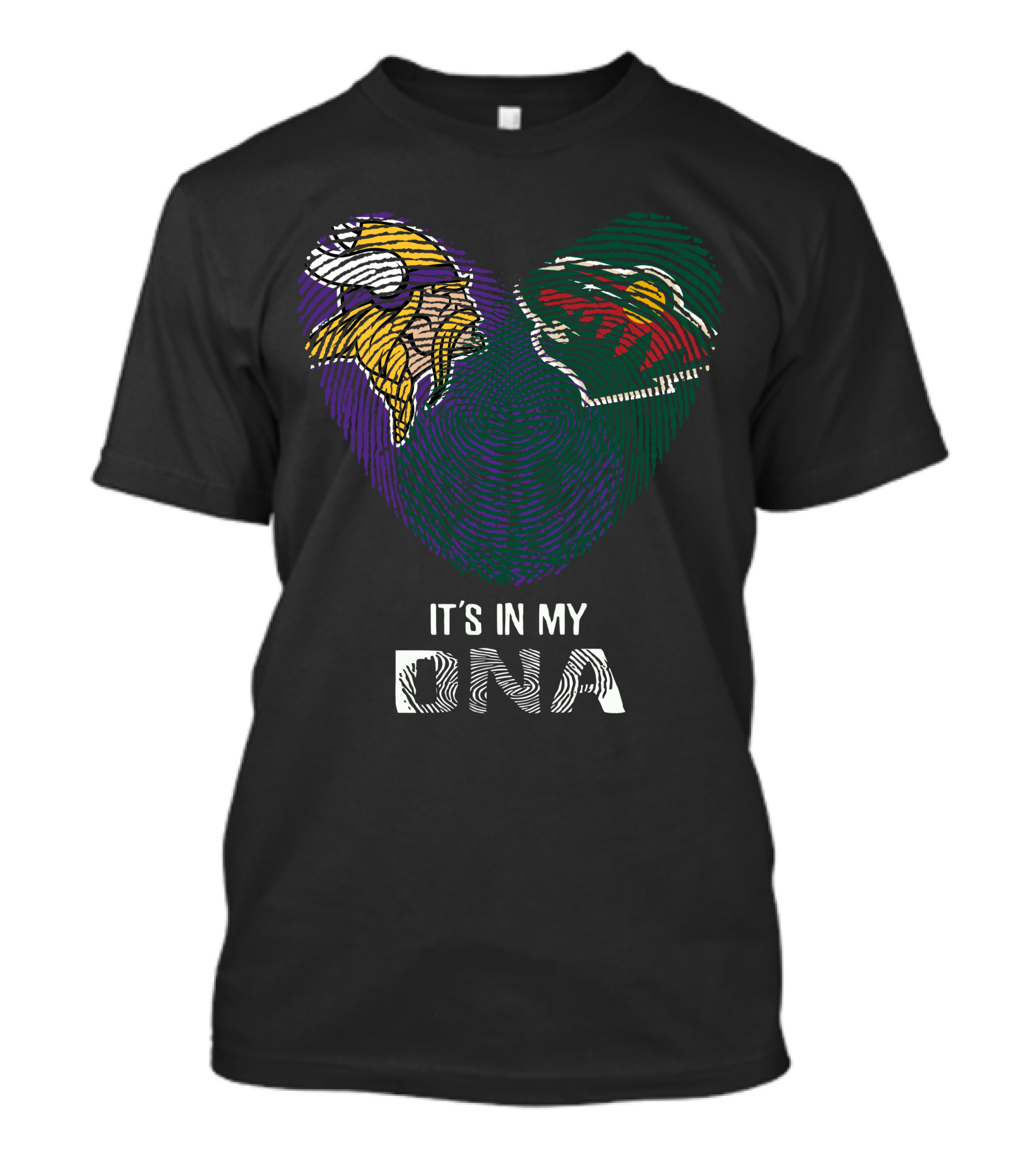 Vikings Minnesota Wild It's In My DNA T-Shirt