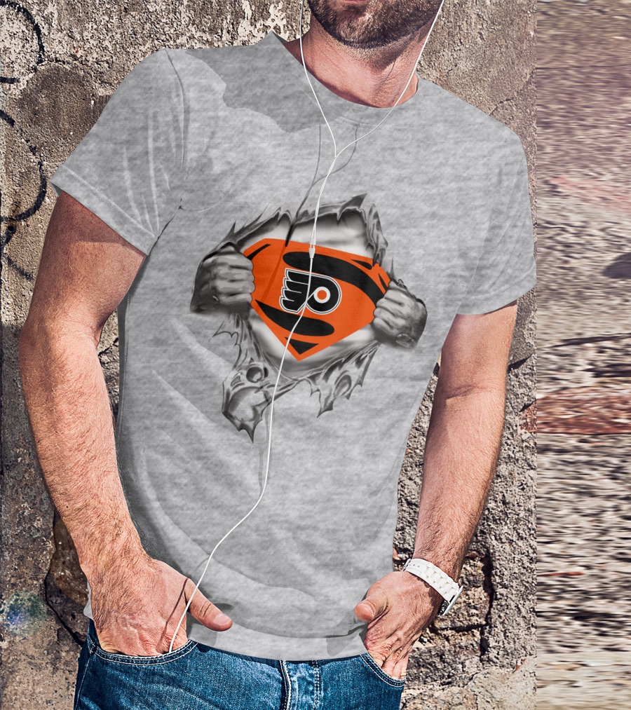 Philadelphia Flyers Superman T-Shirt