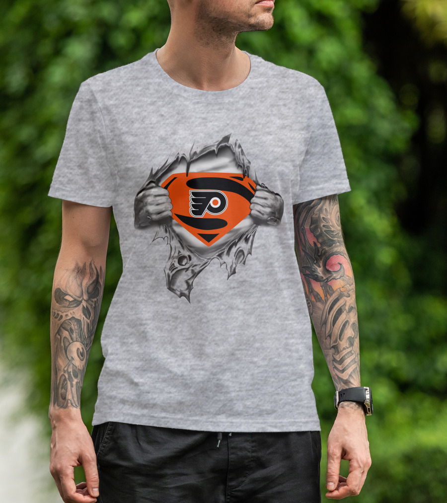 Philadelphia Flyers Superman T-Shirt
