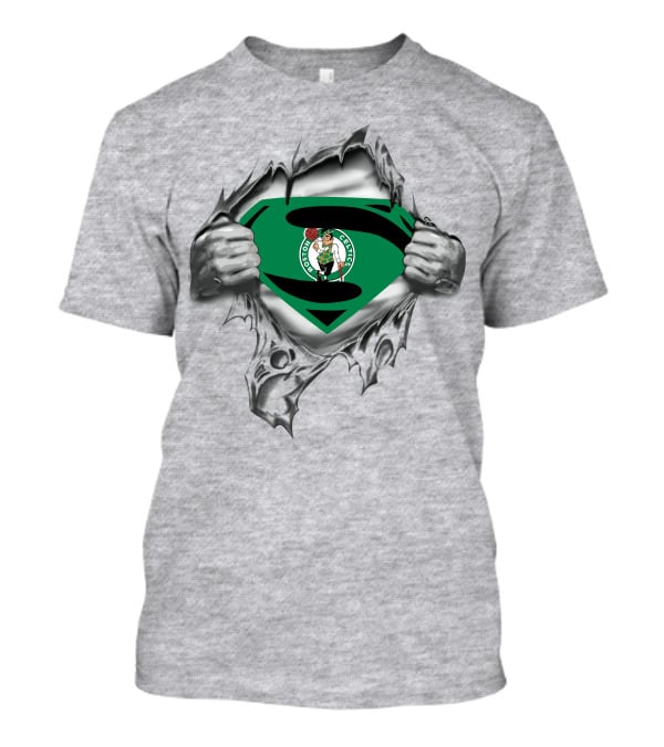 Boston Celtics Superman Logo Breakout T-Shirt