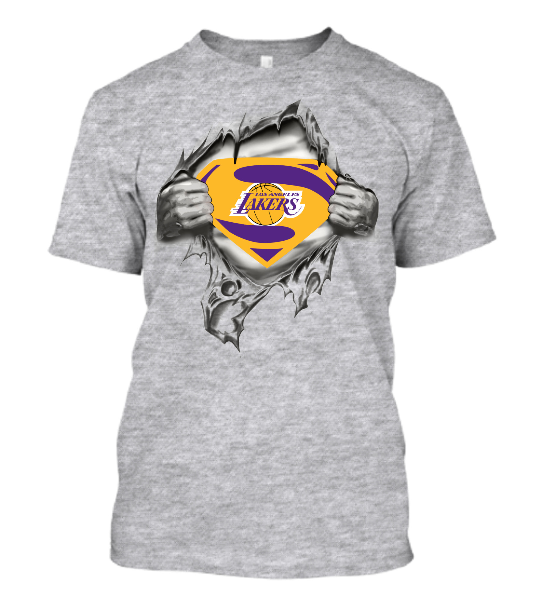 Los Angeles Lakers Superman Emblem T-Shirt