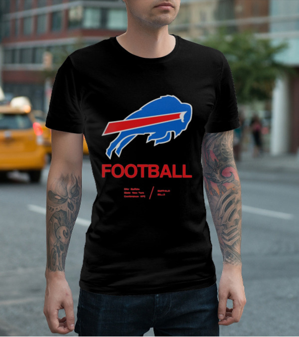 Buffalo Bills Football Marissa Figueroa Wears T-Shirt
