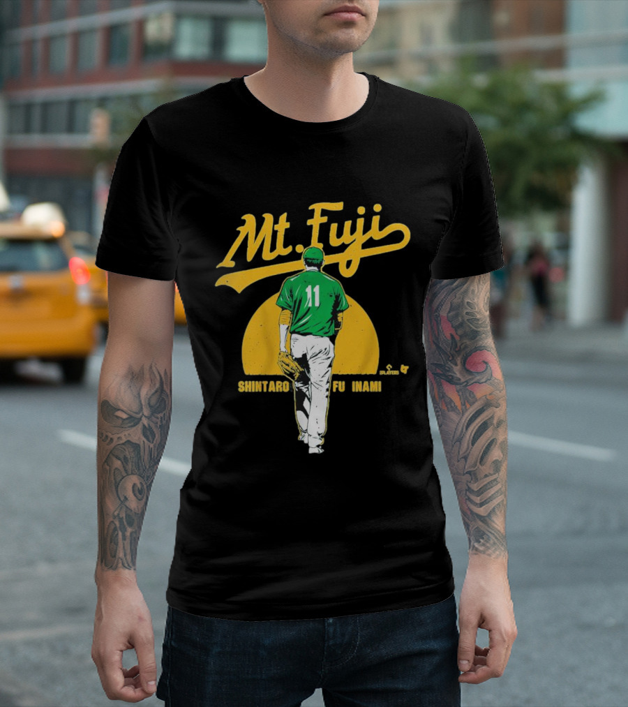 Mt. Fuji Shintaro Fujinami Baseball Player 11 T-Shirt
