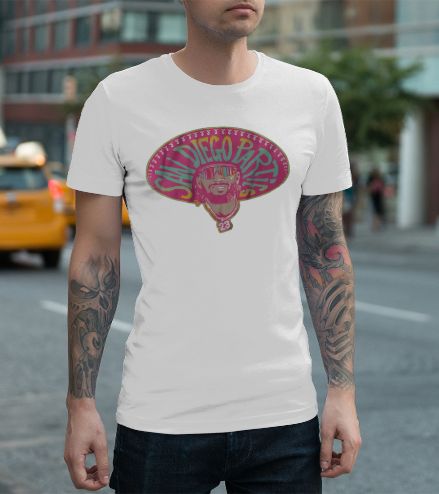 San Diego Parties Sombrero Fernando Tatis Jr 23 T-Shirt