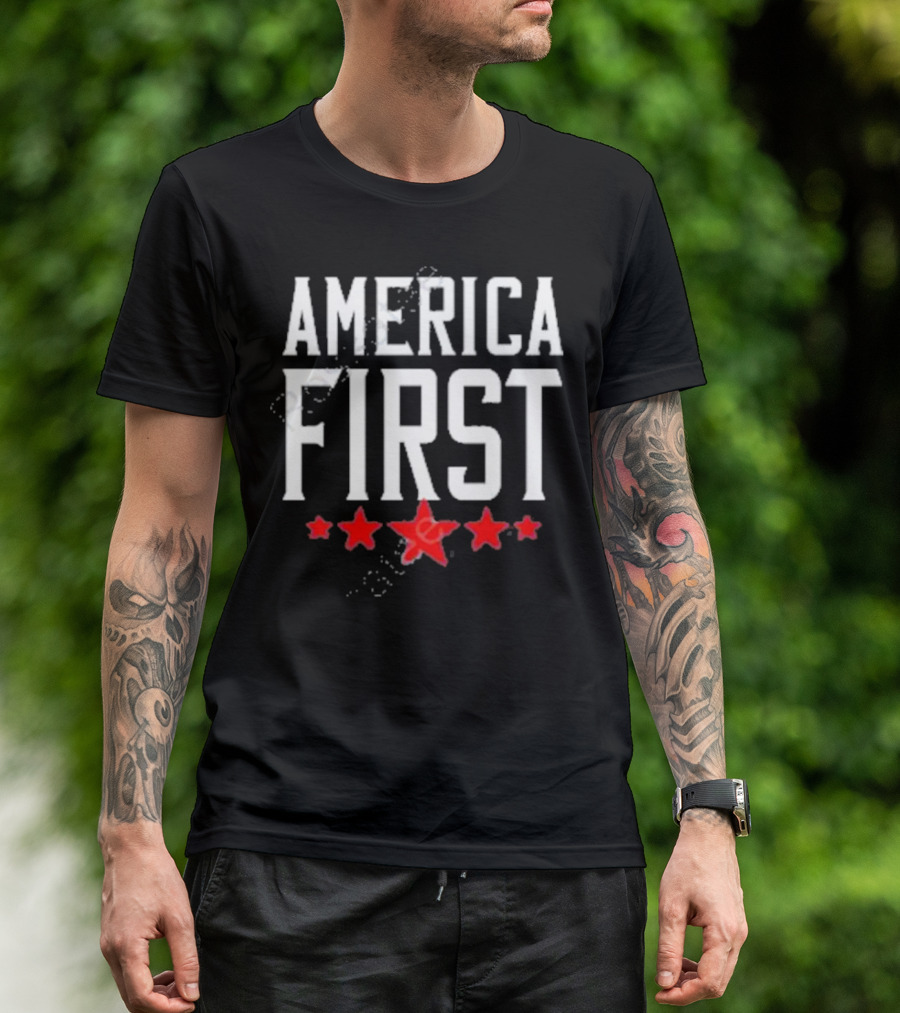 AMERICA FIRST Stars T-Shirt