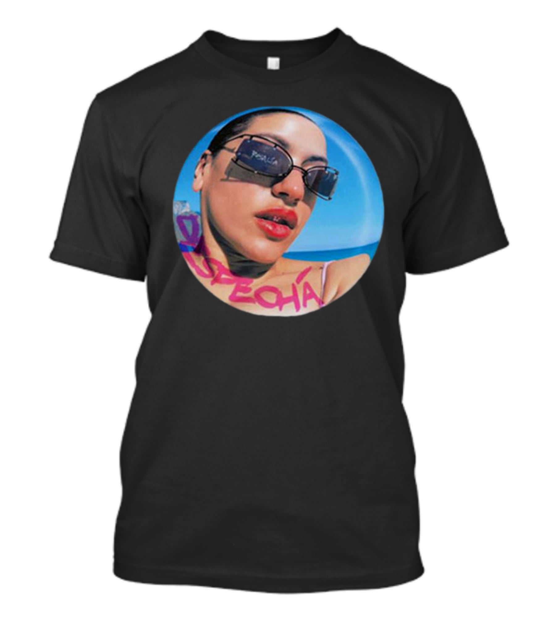 Rosalia Motomami Despecha Sunglasses Beach Vibe T-Shirt