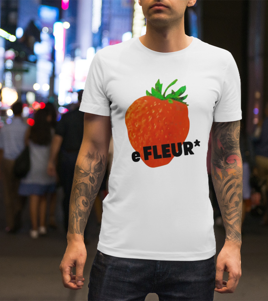 Strawberry E Fleur* T-Shirt