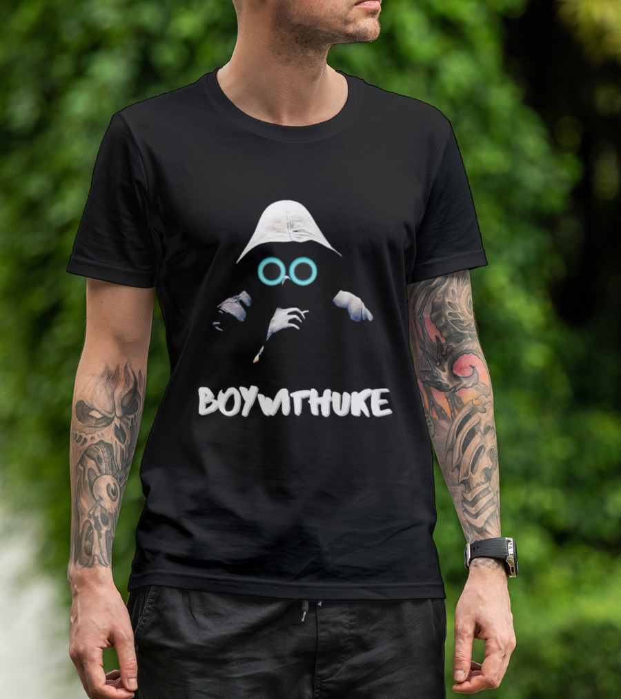 BOYWITHUKE Hoodie And Mask T-Shirt