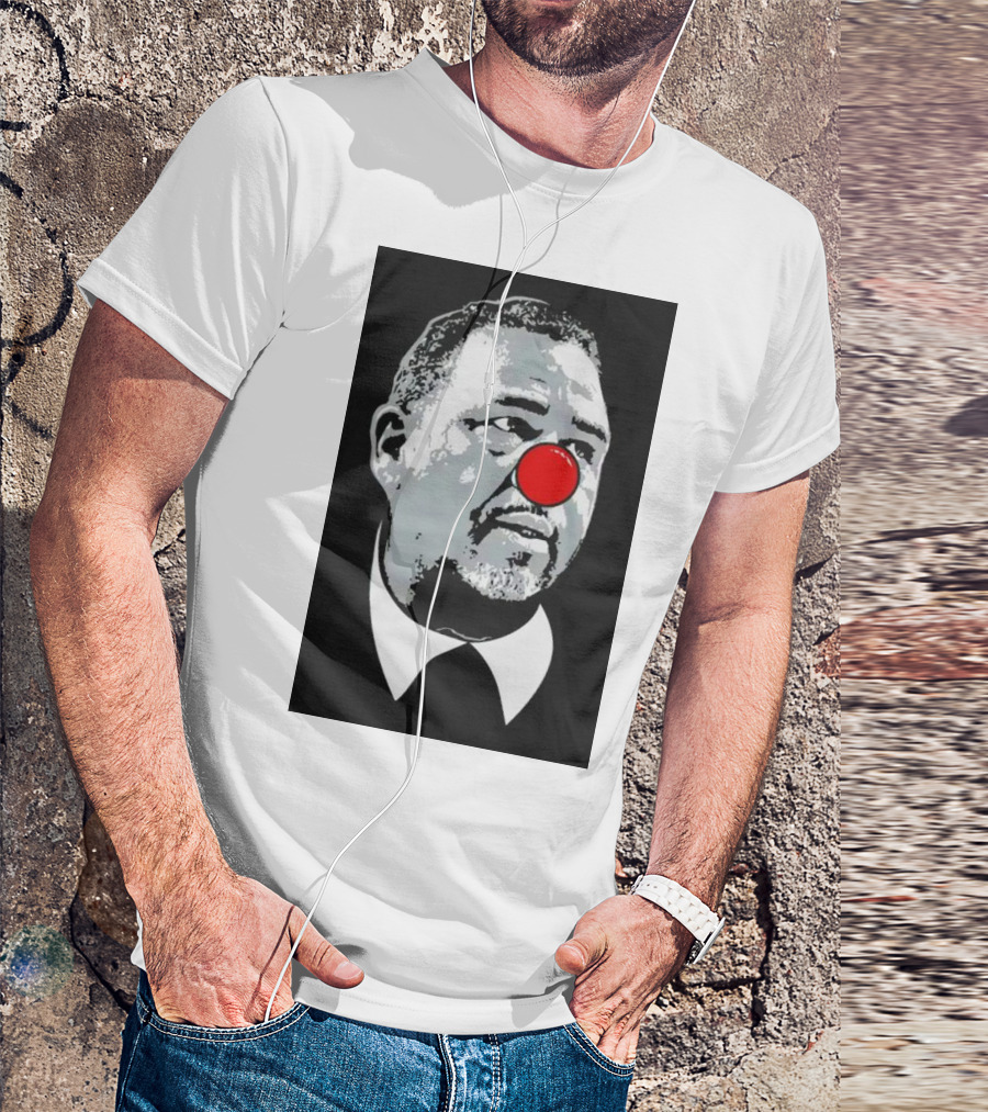 Ed Cooley Clown Red Nose Caricature T-Shirt