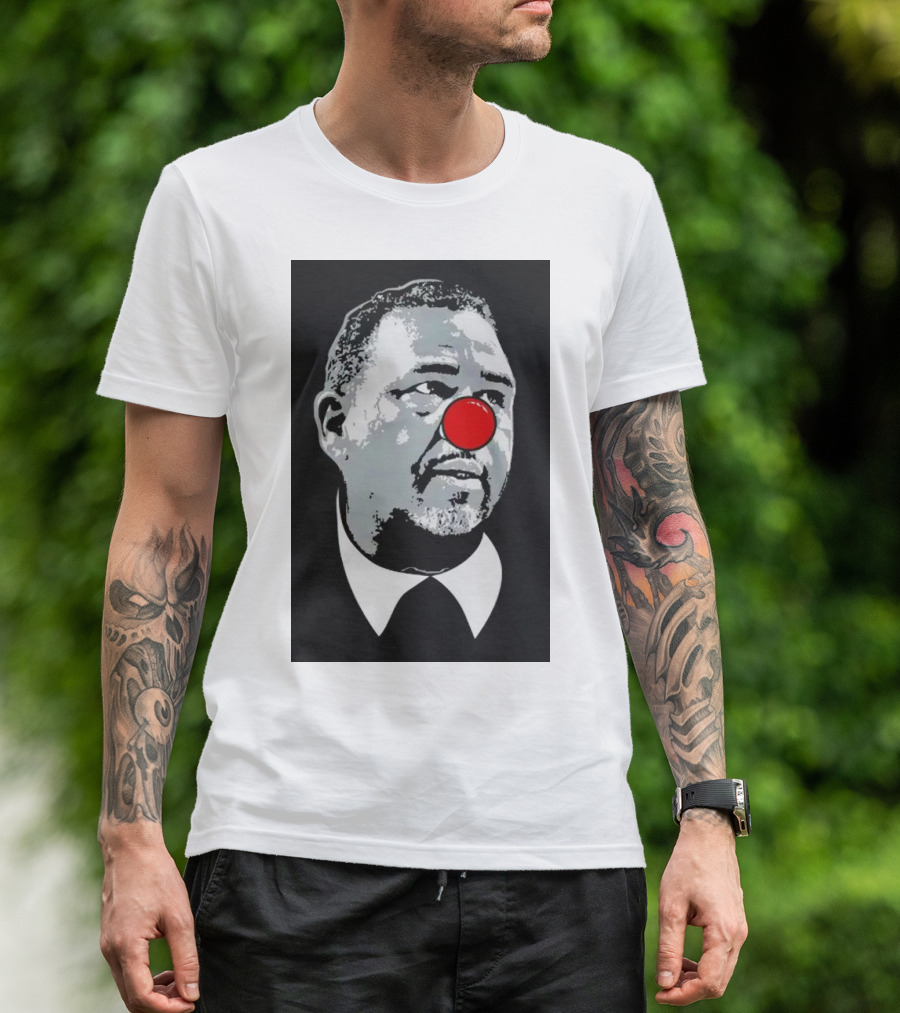 Ed Cooley Clown Red Nose Caricature T-Shirt