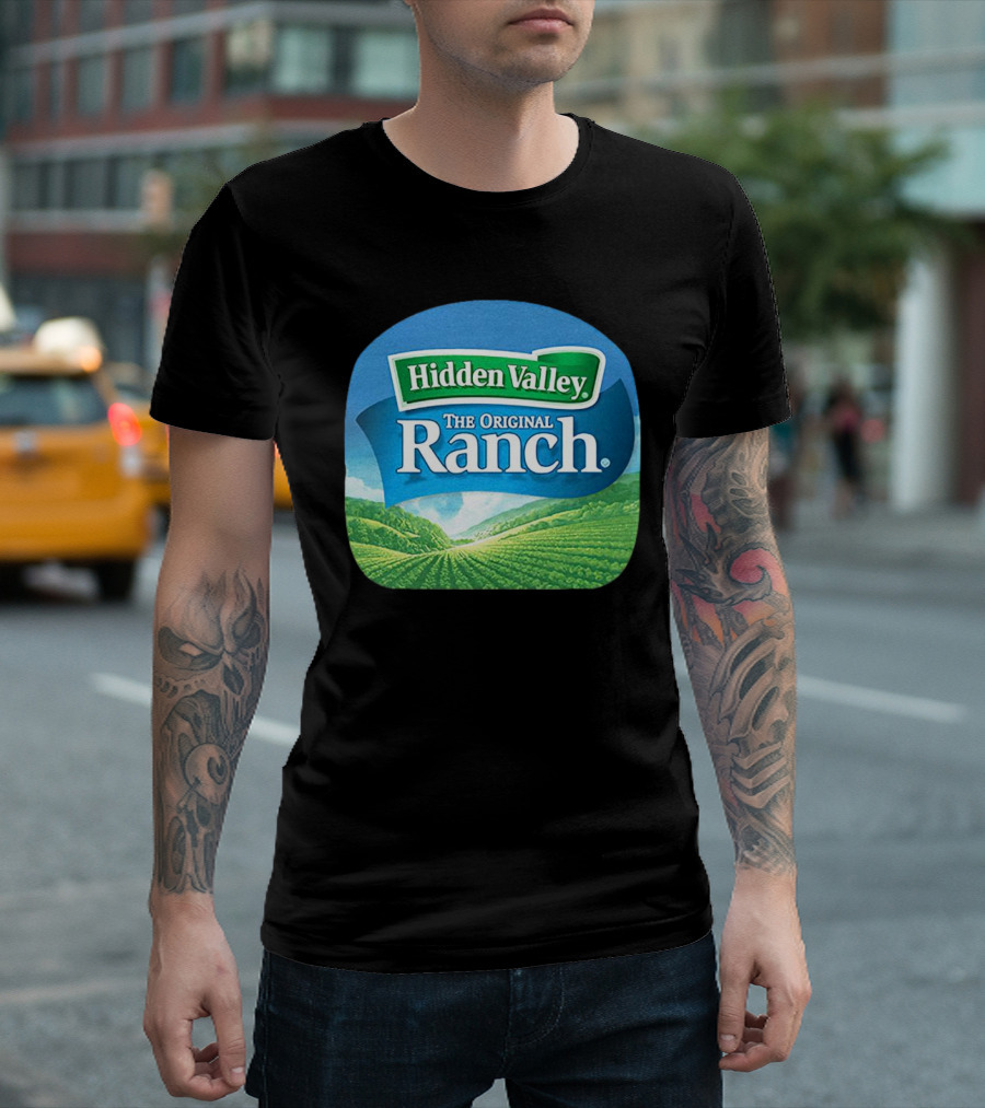 Hidden Valley The Original Ranch Scenic Label T-Shirt