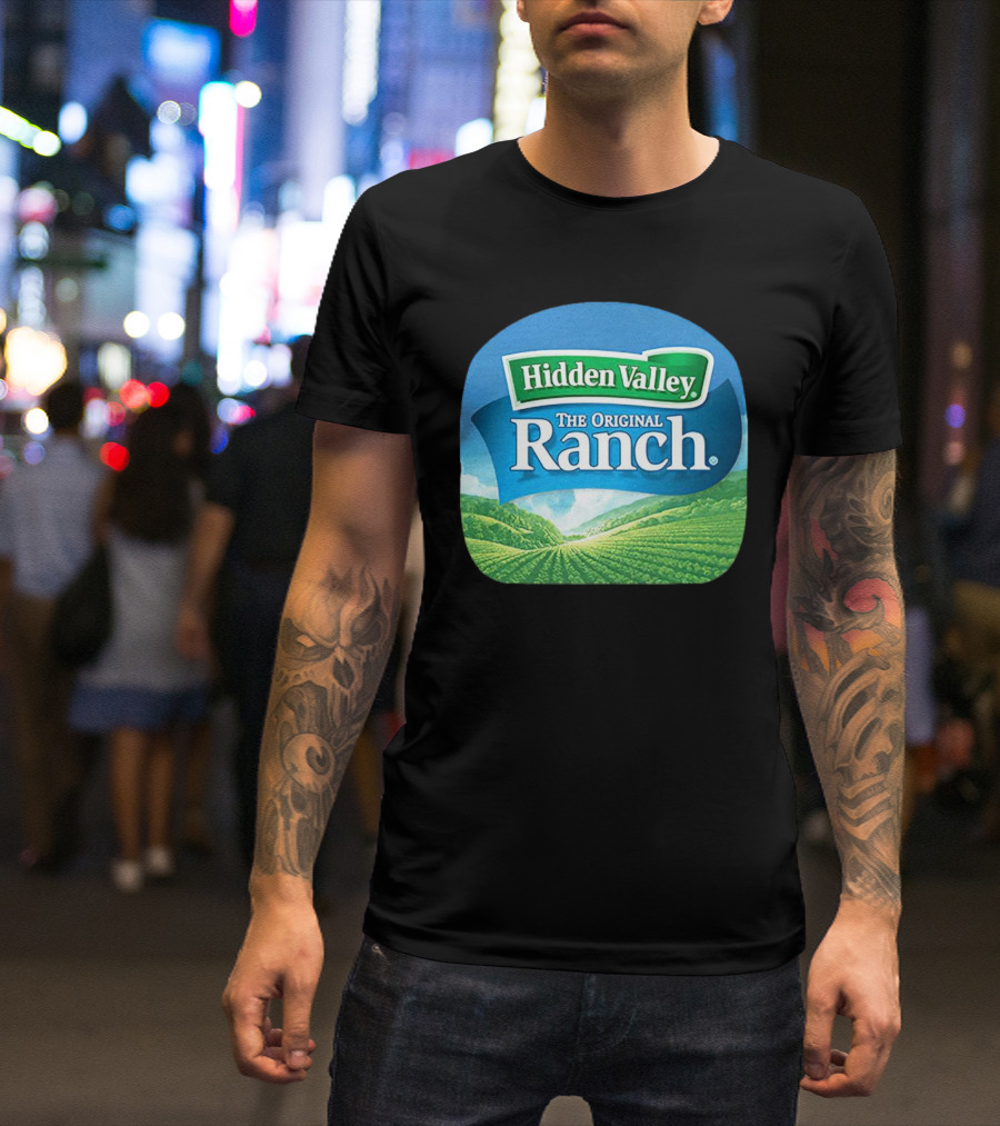 Hidden Valley The Original Ranch Scenic Label T-Shirt