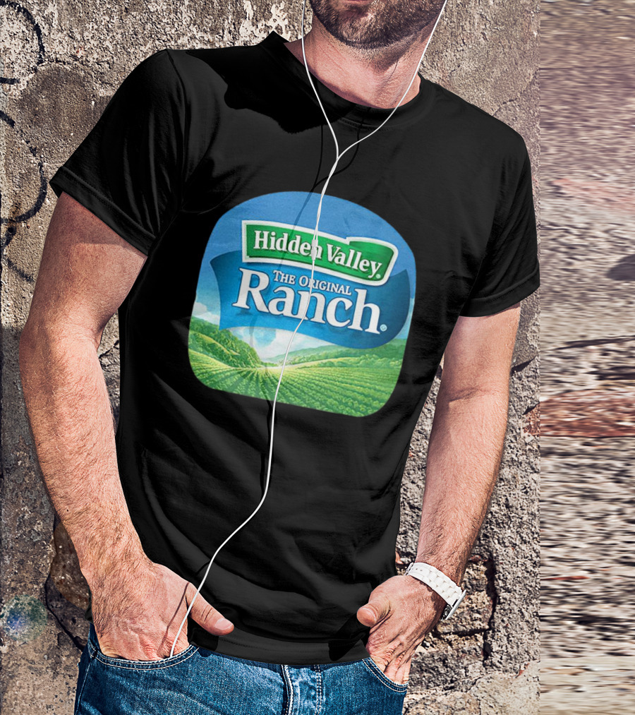 Hidden Valley The Original Ranch Scenic Label T-Shirt