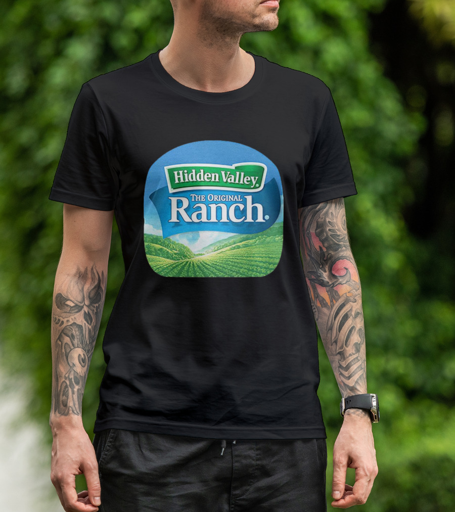 Hidden Valley The Original Ranch Scenic Label T-Shirt