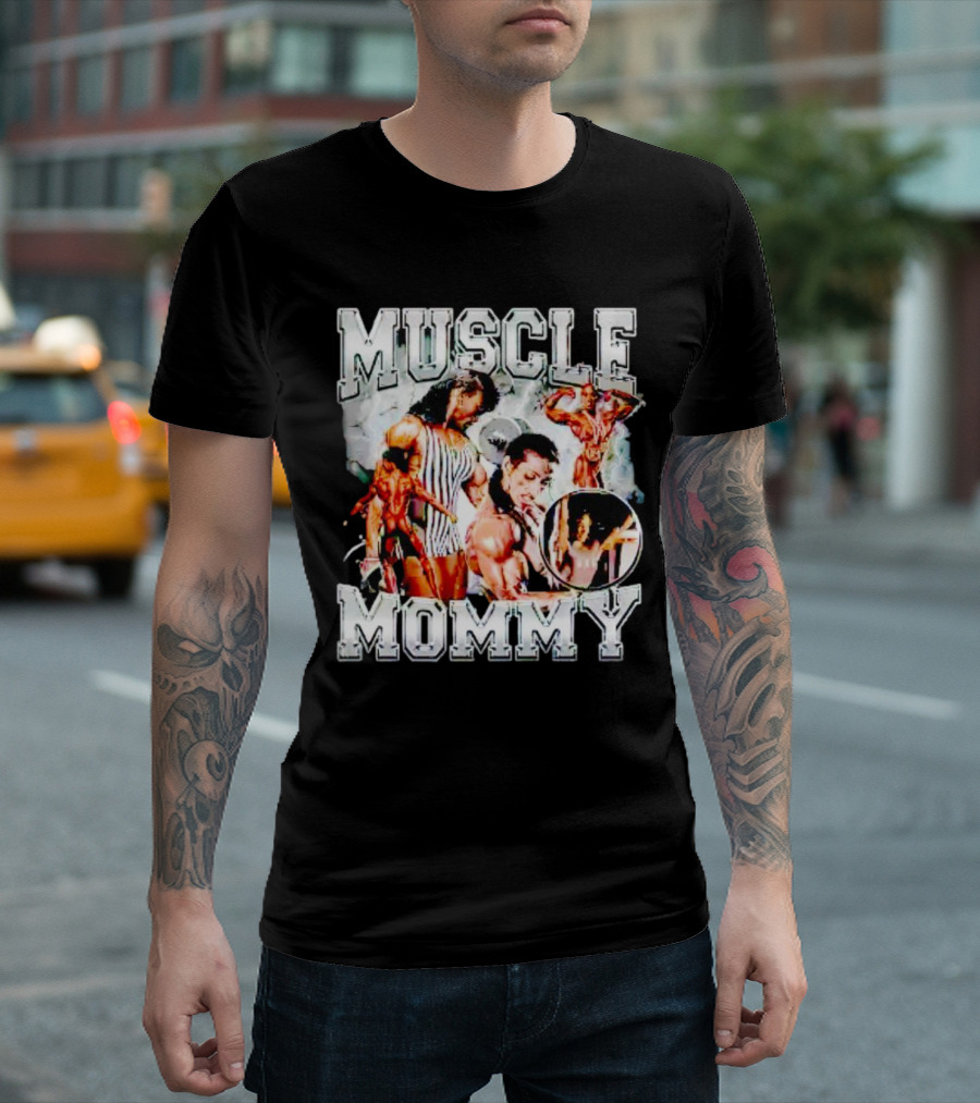 MUSCLE MOMMY BODYBUILDING STRONG FEMALE ATHLETE T-Shirt