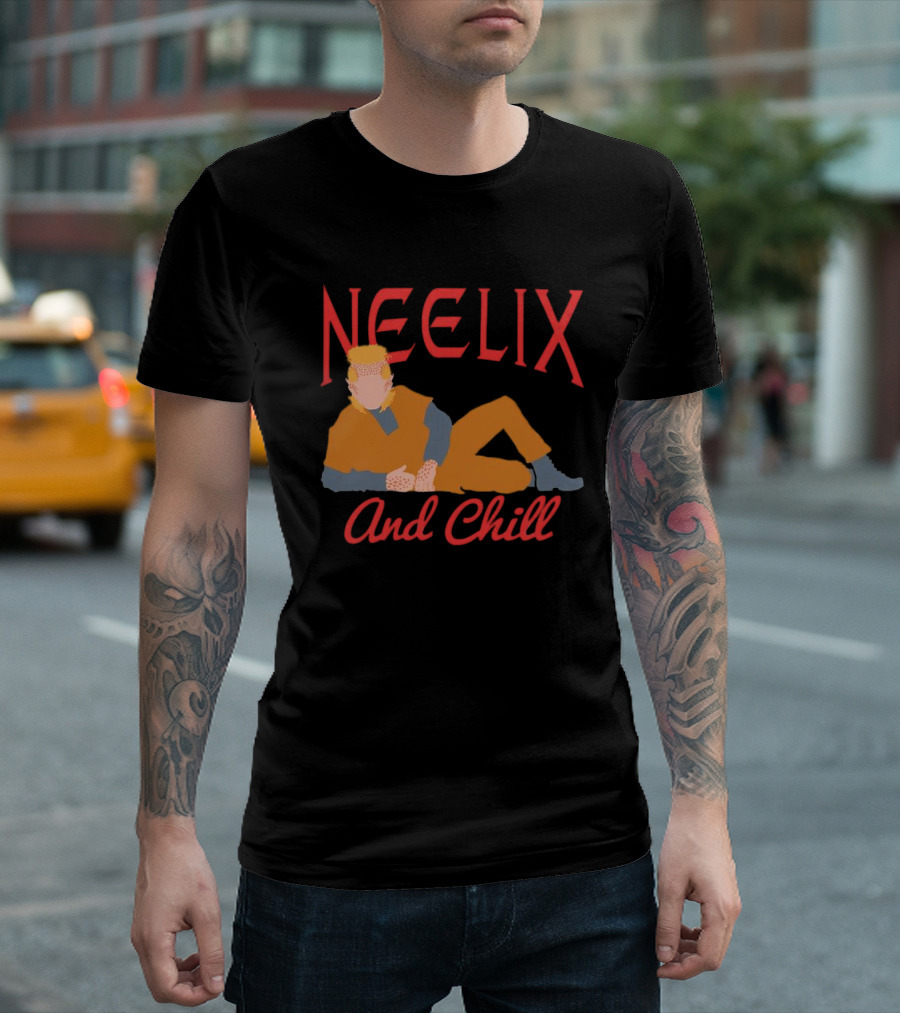 Neelix and Chill Star Trek Voyager Character Casual Relaxation Mood T-Shirt