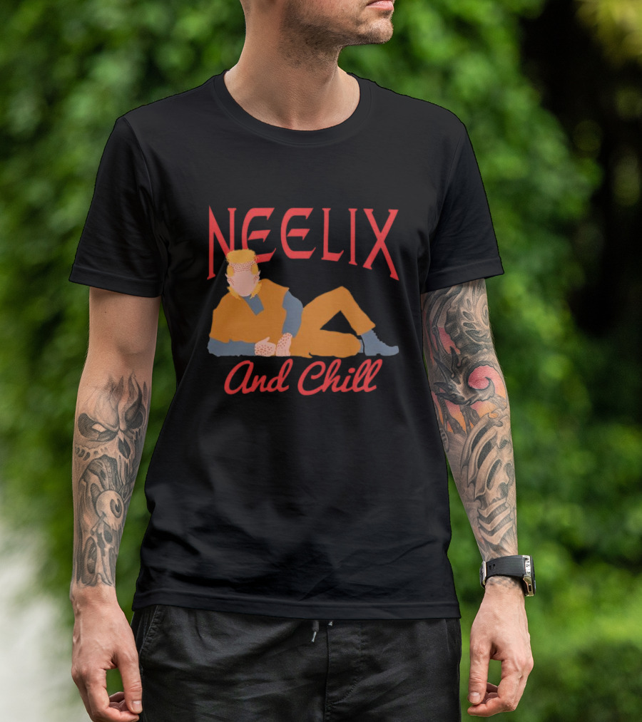 Neelix And Chill Star Trek Voyager Character Casual Relaxation Mood T-Shirt