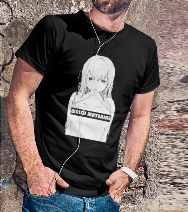 Waifu Material Anime Girl Manga T-Shirt