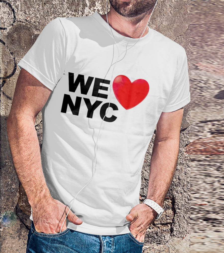 WE Heart NYC Red Love T-Shirt