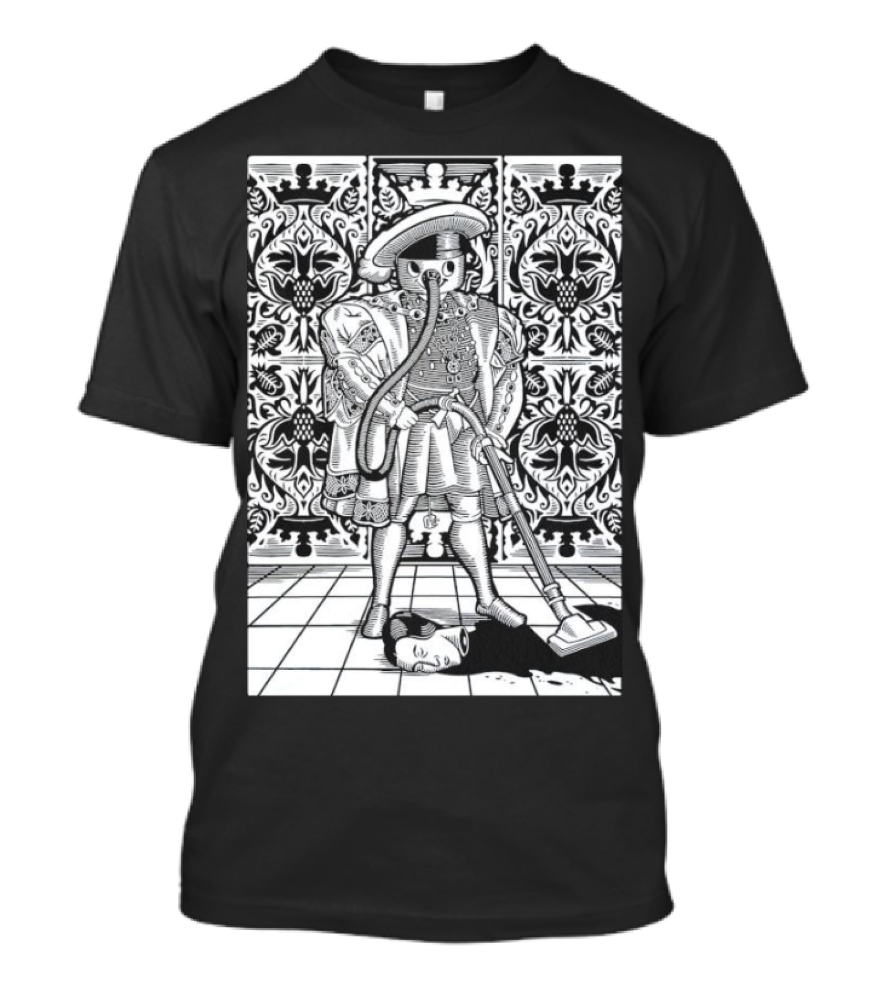 King Henry Vacuum Renaissance Robot T-Shirt