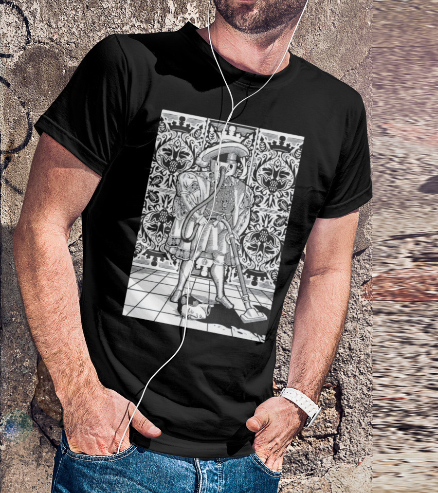 King Henry Vacuum Renaissance Robot T-Shirt
