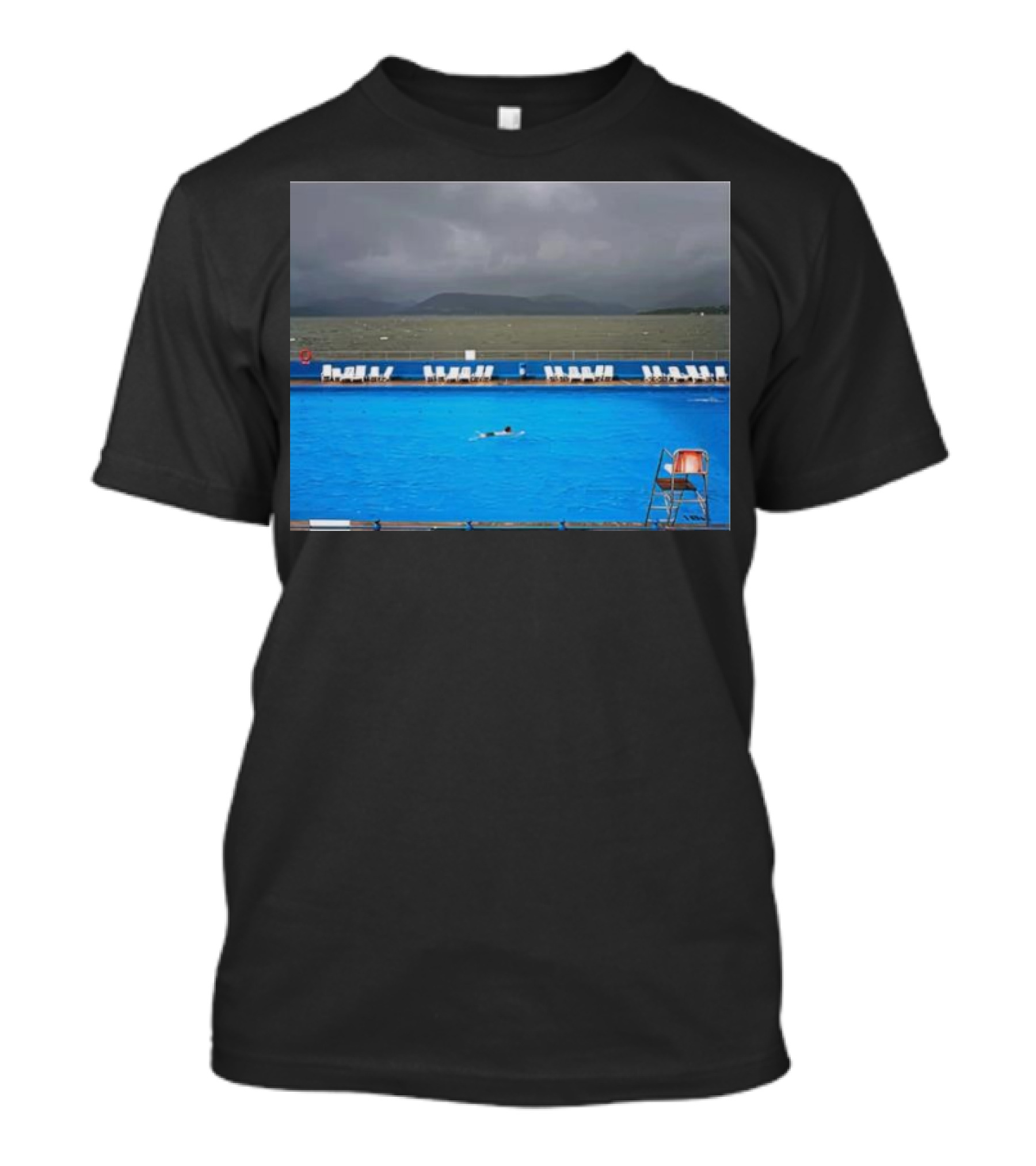 The Ballad Of Darren Swimming In Stormy Pool Scene T-Shirt