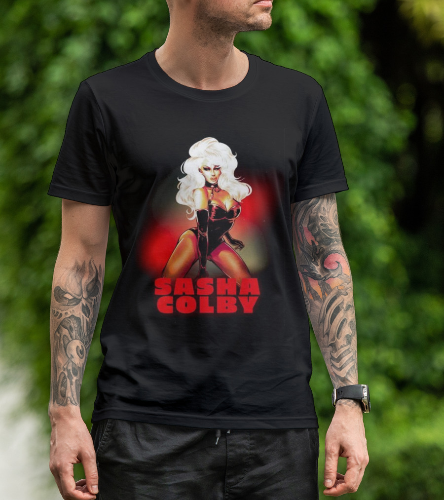 Sasha Colby Retro Pin-Up T-Shirt