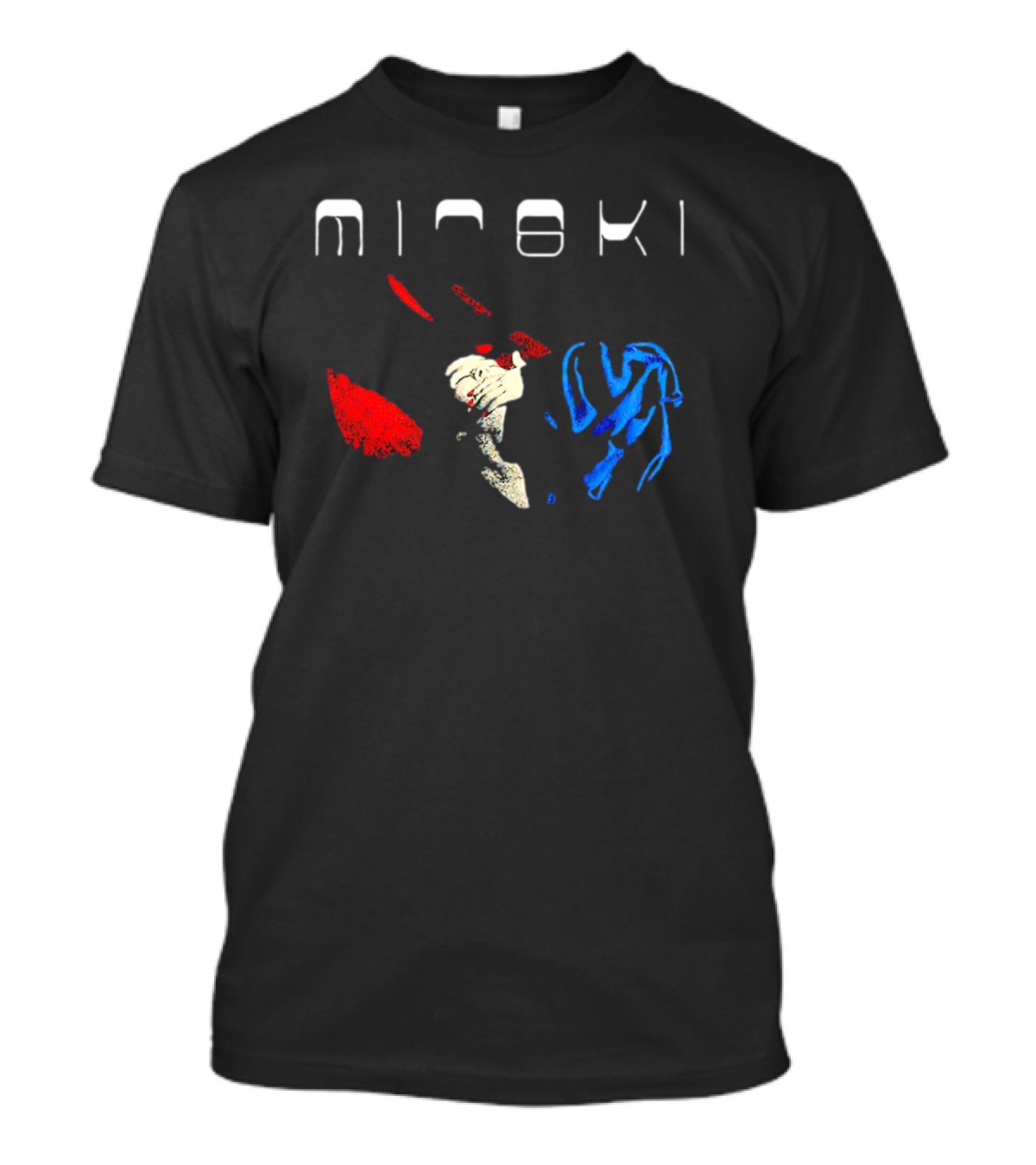 Mitski Working For The Knife Red And Blue T-Shirt
