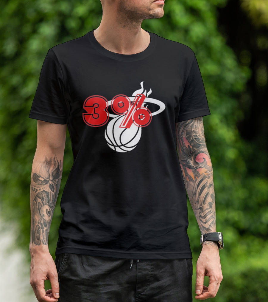 3% Heat Culture Miami Basketball T-Shirt
