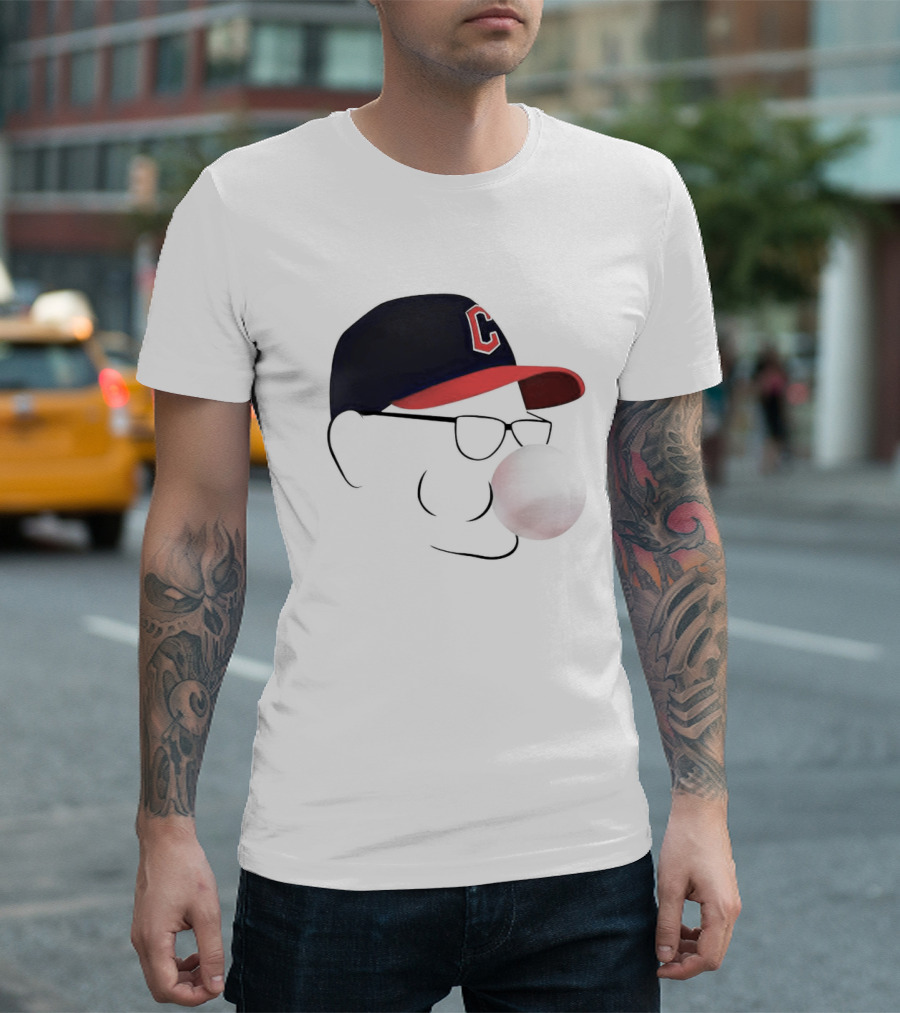 Cleveland Guardians Terry Francona Tito Bubblegum Cap T-Shirt