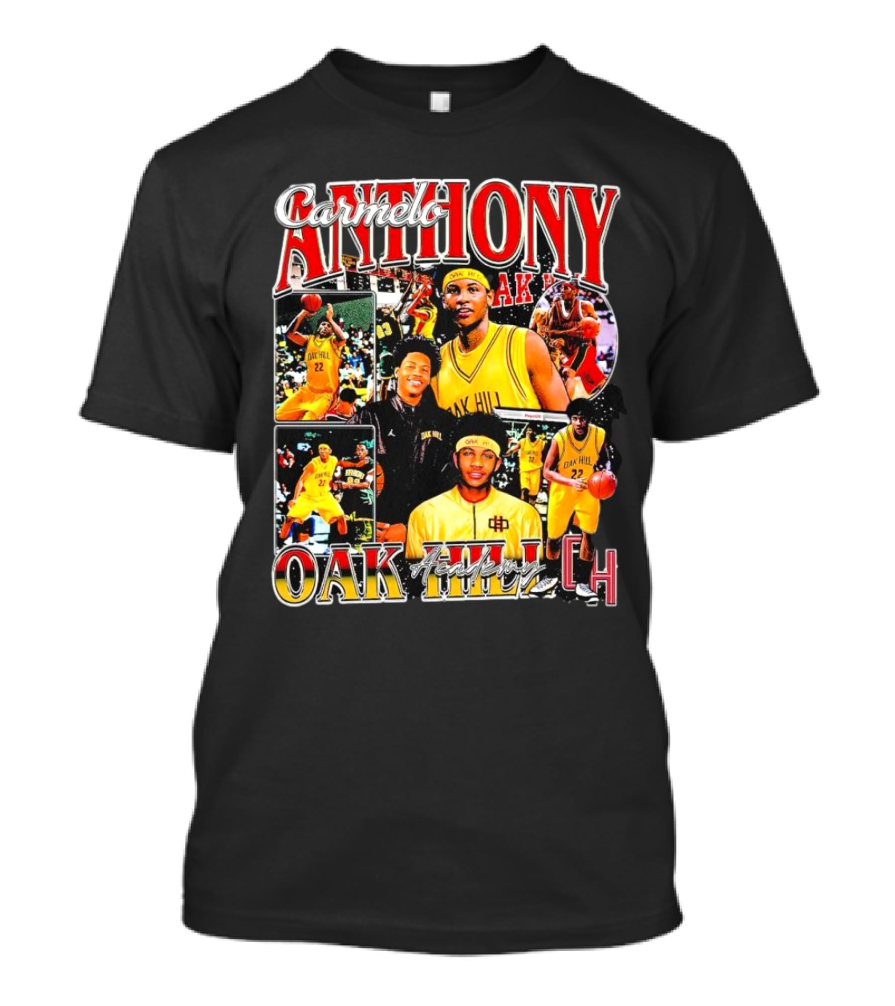 Carmelo Anthony Oak Hill Academy Basketball Highlights T-Shirt