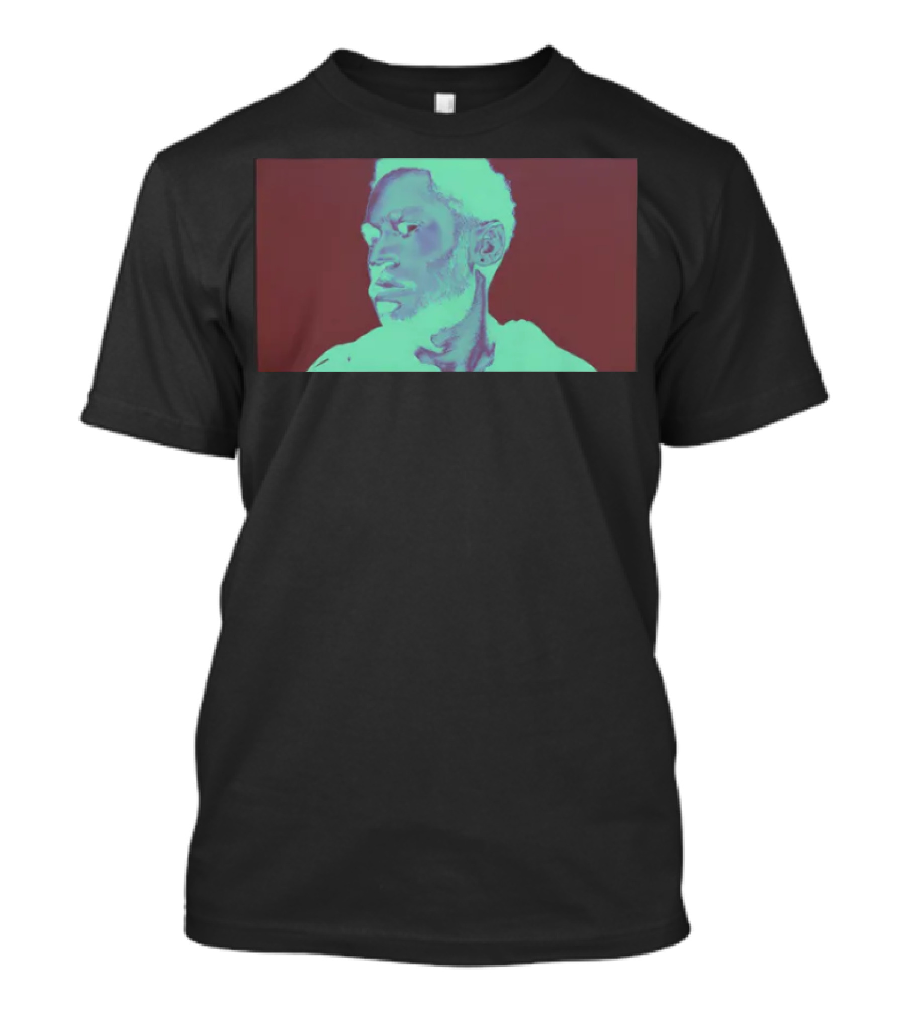 Lollapalooza Kaytranada Merch Psychedelic T-Shirt