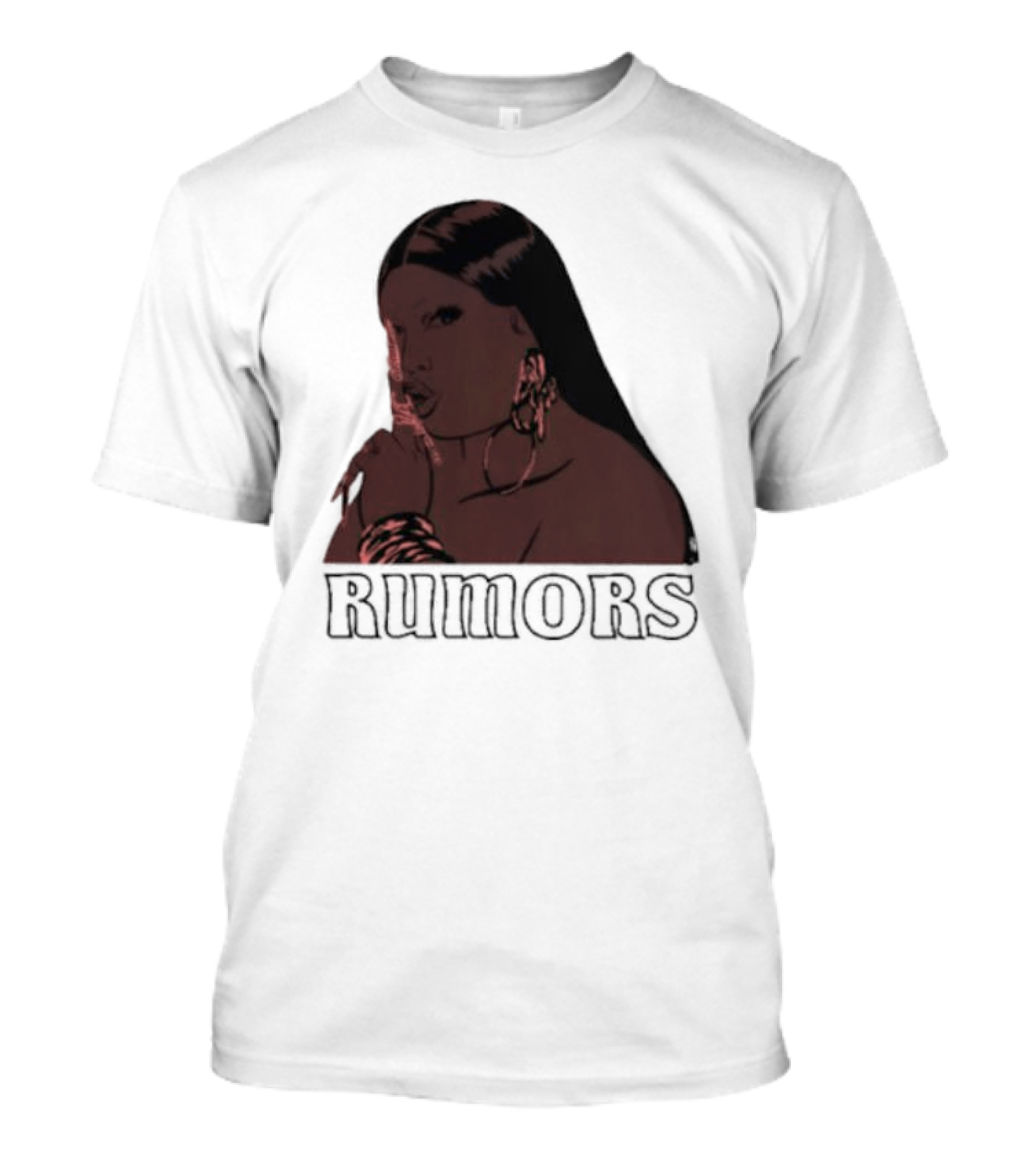 Lizzo Rumors Bold Red T-Shirt