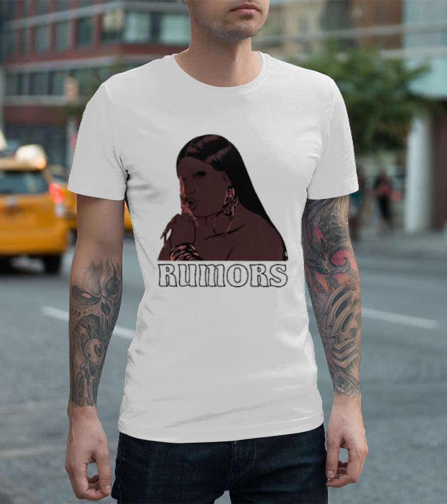 Lizzo Rumors Bold Red T-Shirt