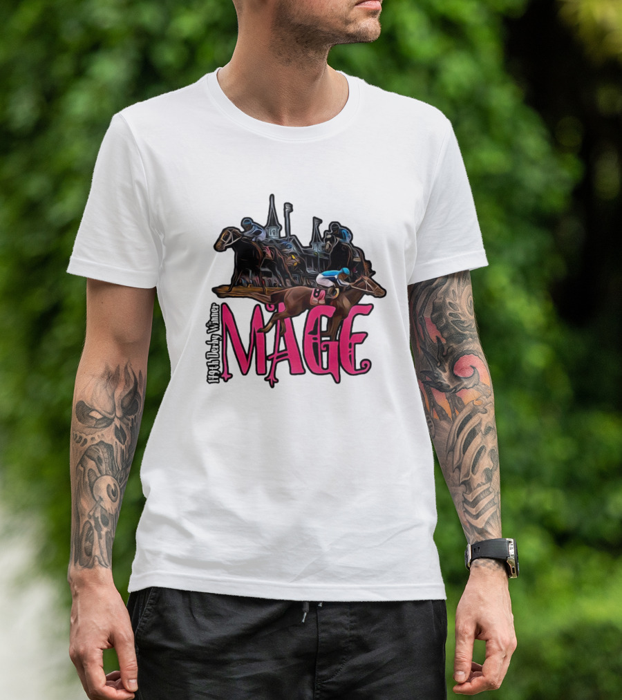 Mage 149th Derby Winner Horse Racing Iconic Event T-Shirt