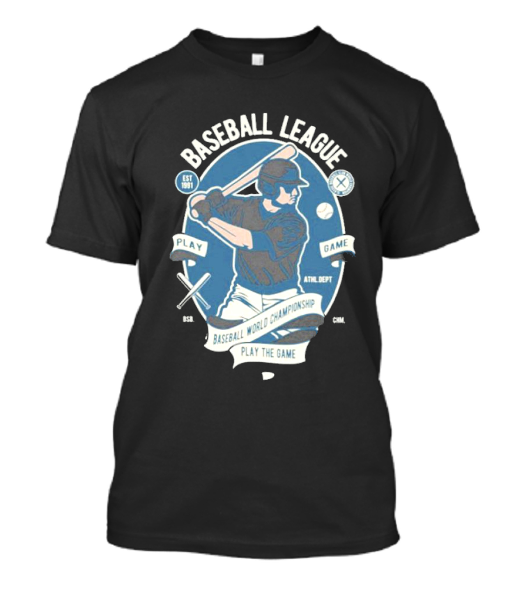 Baseball League Baseball World Championship Play The Game T-Shirt