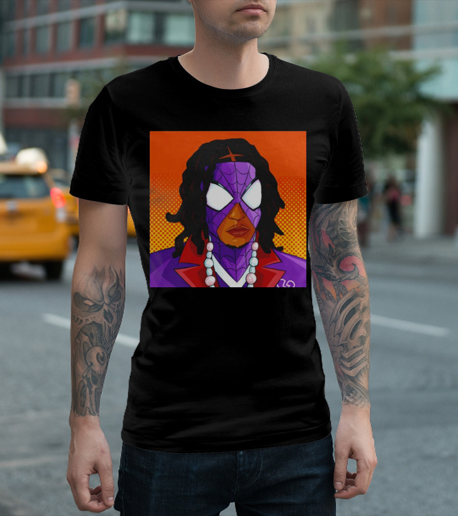 Don Toliver Spider-Man Purple Suit T-Shirt