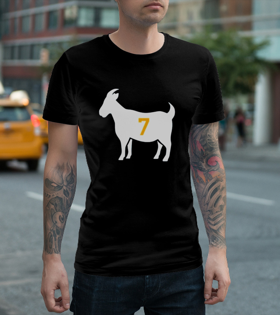 GOAT 7 New York Knicks Number Basketball T-Shirt