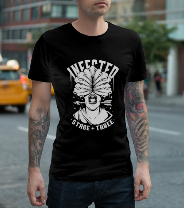Infected Stage Three Arrow Monster Transformation T-Shirt