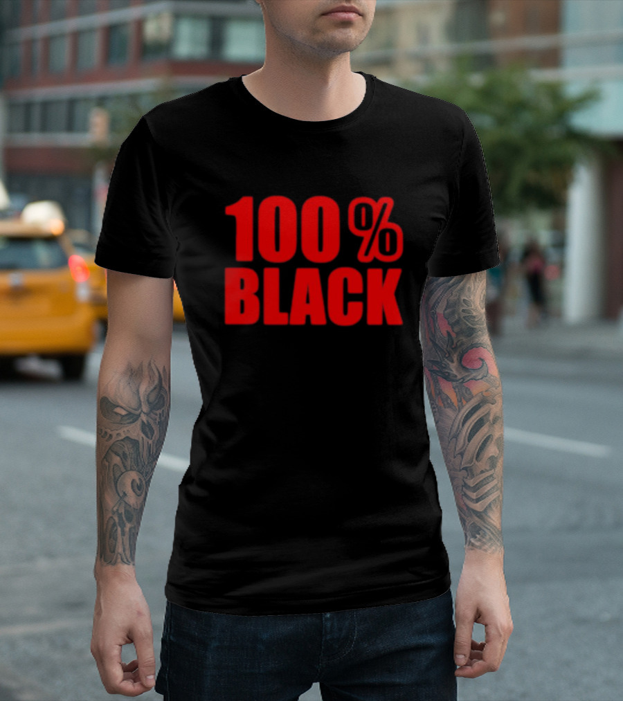 100% Black Morbid Knowledge T-Shirt