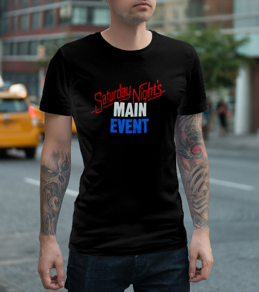 Saturday Night's Main Event Wrestling Retro T-Shirt