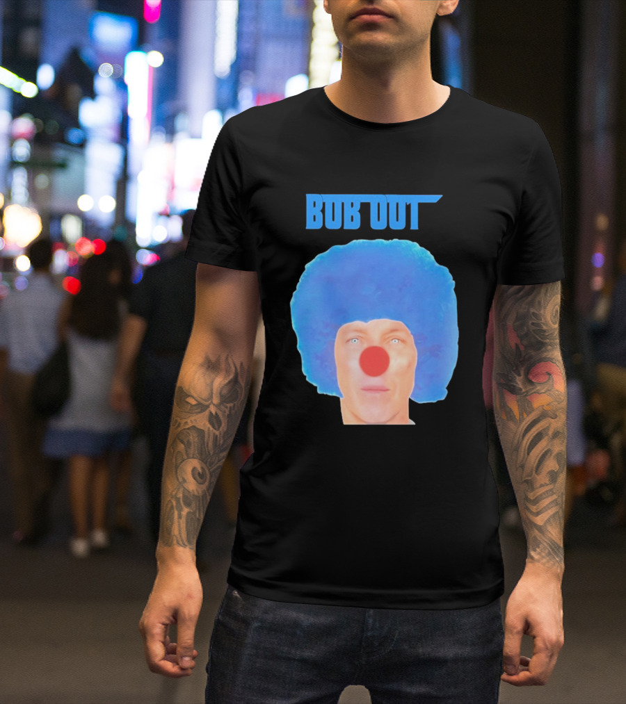 Bernardeschi Bob Out Blue Afro Red Nose T-Shirt