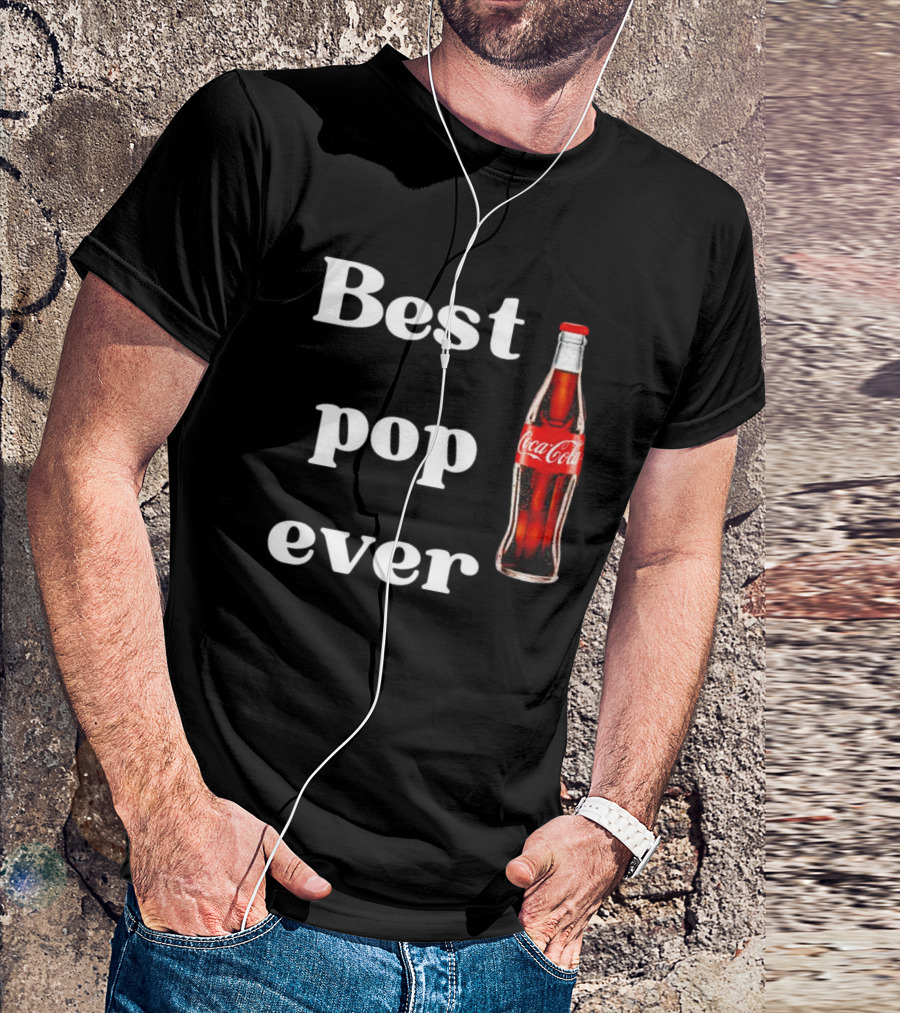 Best Pop Ever Coca Cola Coke Bottle Iconic T-Shirt