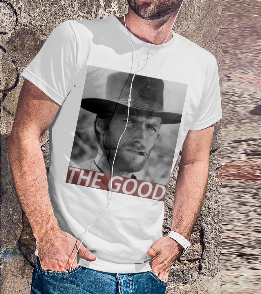 Clint Eastwood The Good Iconic Western Movie Star T-Shirt