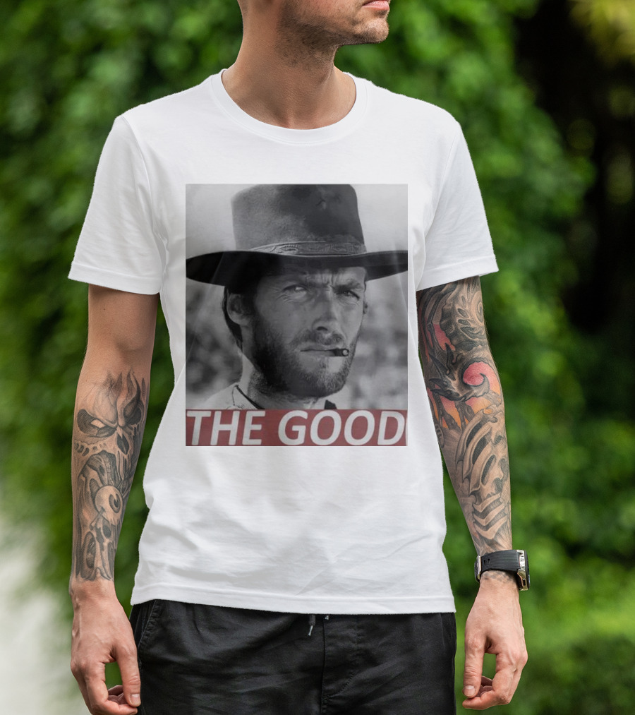 Clint Eastwood The Good Iconic Western Movie Star T-Shirt