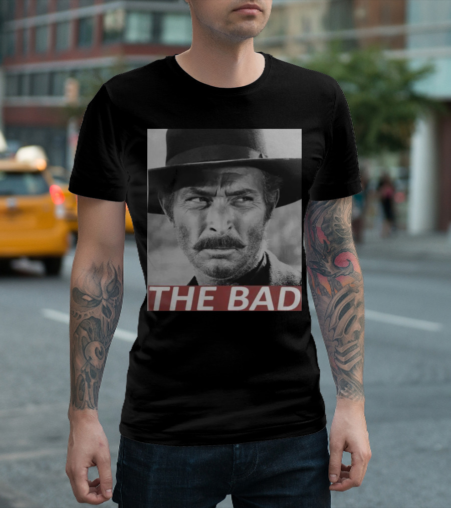 Lee Van Cleef The Bad Vintage Western T-Shirt