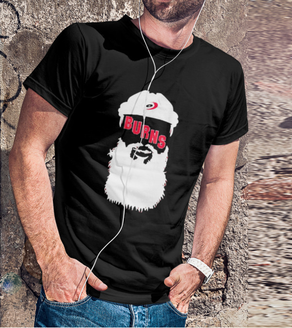Carolina Hurricanes Brent Burns Hockey Bearded T-Shirt