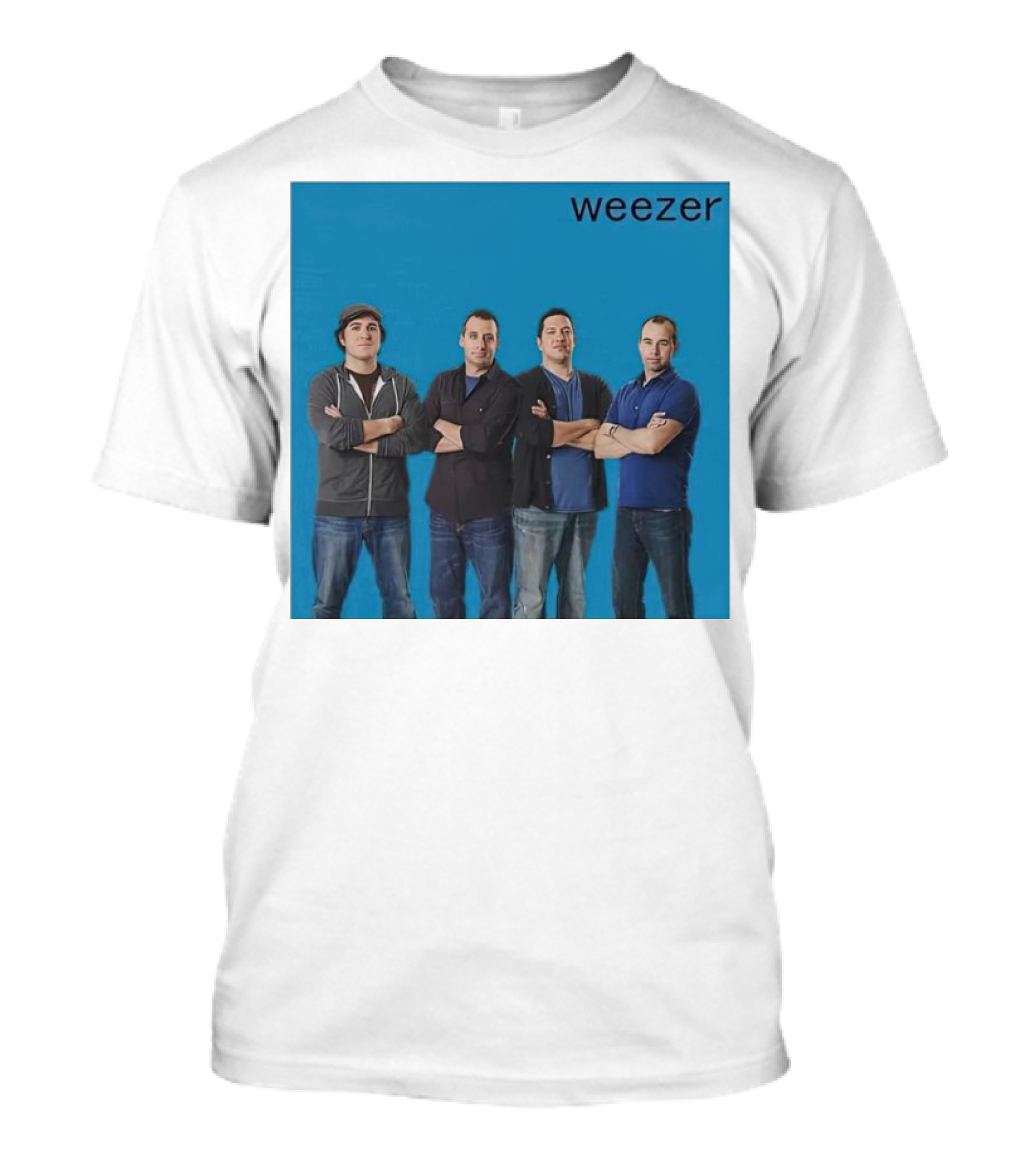 Impractical Jokers Weezer Blue Album Mashup T-Shirt